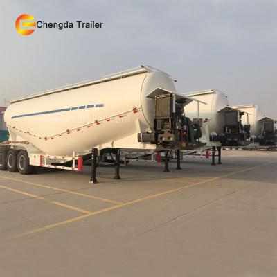 Trailer de cimento em pó